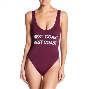 NWT The Bikini Lab West Coast Best Coast